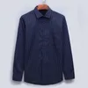 Plus große Größe 8XL 7XL 6XL 5XL 4XL Slim Fit Herren Business Casual Langarmhemd Klassisch gestreifte männliche Sozialhemden 220621