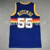 QQQ8 LOS ANGELES BASKALL JERSEY JAMES 6 LEBRON RUSSELL 0 WESTBROOK CARMELO 7 ANTHONY JERSEY DIKEMBE 55 MUTOMBO LILA GULT VIT SVART STORLEK