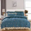 Комплект 9 хлопчатобумажная кровать для кровати Печать версии AB версии Pure Four Piece Ding