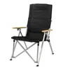 Солнцезащитные складные стул Портативный сверхлегкий кемпинг рыбалка для пикника алюминиевый пляжный кресло с грузоподъемностью 140 кг 220609