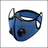 Avec masques respiratoires Vae Masque à charbon actif Masque anti-poussière et vent Garder au chaud Anti-statique Anti-rayures Cyclisme par Drop Delivery 2021 Designer