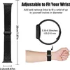 Genial pulsera de fibra de carbono con funda protectora para Apple Watch Series 7 6 5 4 SE iWatch 40mm 41mm 44mm 45mm