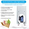 MK-618SDB Экономический коммерческий коммерческий автоматический три вкуса мягкая подача мороженого мороженое машина 110 В 220V