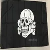 Bom bandeira Totenkopf Fahne bandeiras 3x5ft 100% de canvas de poli￩ster cabe￧a com metal217i