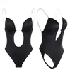 Waist Support Sexy Full Bodyshaper Bra Women Deep V Convertible Thong Shapewear Backless Invisible Push Up Underwear Slimming Body2907964