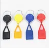 Premium Colorful Rubber Lighter Sheath Case Smoking Accessories tool Plastic Leash Clip to Pants Retractable Reel Metal Keychain Holder