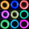 super high bright 8mm wholesale & retails fiber optic cable light price per meter soft fibre optical fiber for lights and lightings