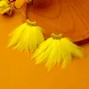 Stud Charm Ethnic Earrings Fashion Jewelry For Women Sexy Crystal Wing Feather Gift Accessories Custom WholesaleStud