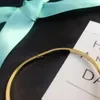 Armbanden Bangle Luxe Designer klassieke Letter 18K Vergulde Roestvrij staal Vrouwen Bruiloft Liefhebbers Gift Armbanden Accessoires Groothandel S143