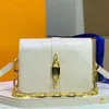 2023 Sac à bandoulière célèbre pour femmes en cuir véritable de qualité supérieure RENDEZ VOUS Luxury Designer Crossbody L sacs en relief sacs à main enveloppe