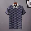 New Mens 스타일리스트 폴로 셔츠 고급 이탈리아 남자 옷 쇼트 슬리브 패션 캐주얼 남성 여름 티셔츠 많은 색상 이용 가능 아시아 크기 m-3xl