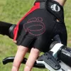 Гель мужская перчатка для велосипедных половинок Anti-Slip Anti-Sweat Anti-Shock Cycling Gloves Road Bike Outdoor Sports MTB Перчатки