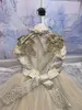 Stile personalizzato per bambini ragazze vestire bambina bow bow abiti da sposa moda bambini abbigliamento partito di alta qualità h