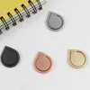 Home 360° Fashion Universal Mobile Phone Ring Stent Cell Phone Ring Holder Oval Finger Grip Phone Stand Holder Party Favor ZC1218