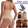 Fajas reduktoras latex body shaper bodysuit shapewear kirurgi bälte bantning underbust korsett rumpa lyft midja tränare trosor 220513