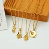 Fashion Necklace Women Men Design Sexy Simple Versatile Retro Light Luxury Exquisite Clavicle Chain Hip hop Pendant Jewelry