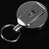 Keychains 2Pcs Heavy Duty Retractable Reel Badge ID Holder Belf Clip Name Card Enek22