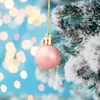 Party Decoration 24Pcs/Box Christmas Ball Electroplated Surface Exquisite Plastic Lightweight Glitter Hanging Balls For ParParty