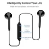S6 Wireless Earphone music headset Neckband Sport bluetooth Stereo Earbuds Earphone with Mic For iPhone Samsung Xiaomi