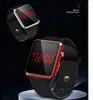 Fashion Sport Digital Watch Women Men Square Led Watch Silicone Electronic Watches Women039s Watches Clock3147972