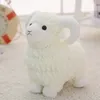 New creative plush toys cute simulation wool plush doll small sheep toy