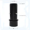 2 Inch astronomical telescope Adapter Variable Projection 1.25 Eyepiece for DSLR Camera