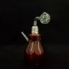 Lâmpada de 5 polegadas Cachimbo de água de vidro Queimador de óleo de narguilé Dab rig bongos