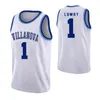 rare maglie Villanova Wildcats maglia Bryan Antoine Gillespie Brandon Slater Arcidiacono Moore College Basketball indossa cuciture personalizzate