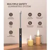 Keukengasfornuis is lichter met haak winddicht plasma vlammenloze kaarsen lichtere USB elektrische aanstekers voor BBQ