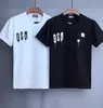 SURY Nouveaux Hommes Designer T-shirt Paris Mode T-shirts D'été Tshirt T-shirts Mâle Top Qualité 100 Coton Top ST945 dsquare d2 dsqured 2 dsquared2 d2squared