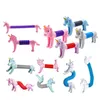 Pop Tube Dekompression Toy Telescopic Variety LovelyUnicorn Stretching 360 Degrees Twist Kids Adult Toys