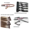 Factory Prijs 6d Hair Extensions Machine Kit Tool Applicator Gun eerste generatie gebruikte blond bruin menselijk haar