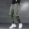 Erkekler Pantolon Erkekler Japon Sokak Giysesi Çok Cep Kargo Erkek Moda Hip Hop Gündelik Joggers Man Boyut Boyut Gevşek Harem 5xlmen'in Naom22