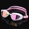 Yetişkin Yüzme Gözlük Erkekler Profesyonel Yüzmek Gözlük Anti Sis UV Yüzme Gözlük Natacion Su Geçirmez Dalış Gözlük G220422