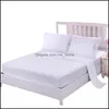 Set di biancheria da letto Forniture Tessili per la casa Giardino 100% cotone egiziano Set tinta unita con fascia elastica Linee letto El Style Twin Queen King 3/4 pezzi D