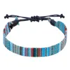 Bracelets de cheville bohème pour hommes et femmes, corde faite à la main, amitié plage, pieds nus, chaîne de jambe, bijoux de pied Boho