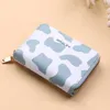 Fashion Cow Pu Leather Cartoon Anime Multi-Card Slot Short Women Coin Purses Women Plånbok för utomhuskvinnlig tjej