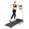 1.5HP Foldable Running Machine Indoor Motorized Treadmill Includes 12 Built-In Programs LCD Display And Phone Holder