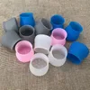 Coperture per le gambe della sedia Tappo in silicone Imbottitura per mobili Piedini per tavolo antiscivolo Protezione per i piedi Cuscinetti per la copertura inferiore Protezione per pavimenti in legno