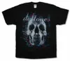 Deftones Men's T-Shirts Skull Black T Shirt Official Band Merch Men's