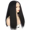 Yaki V Part Wig Kinky Curl Heat Resistant Wigs For Women No Glue U Shape Water Wave Straight Bob Wig