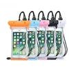 IPX8 Level wasserdichtes PVC -Handy -Tasche Universal Clear Handy Trockenbeutel für Schwimmen Taucher Wassersport Telefonhülle