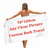Asciugamano da spiaggia sportivo personalizzato Asciugamani da spiaggia Soft Swimming Asciugamani da bagno ad asciugatura rapidaZC1222