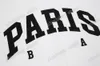 22ss Men Women Designers t shirts tee Paris letter print short sleeve Crew Neck Streetwear xinxinbuy black white XS-L