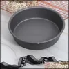 Baking Dishes Pans Round Deep Pizza Pan Tray 6/7/8/9/10/11/12 Inch Non- Dhhgw