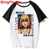 Japon anime ölüm notu tişört erkekler kawaii karikatür tshirt ağartıcı ichigo grafik tees misa manga yaz üstleri unisex tee erkek 220607