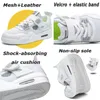 Atletik Açık Moda Çocuk Erkek Sneakers Hava Yastığı Çocuk Spor Ayakkabı Örgü Deri Küçük Kız Yürüyüş Rahat Büyük Erkek Tenis Ayakkabıları