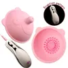 NXY BUST ENHANANCER sem fio Electric Breast OfLARGEMENT Massager 10 Modo Vibratando Gire o clipe de otário com pincel adulto fem1782919