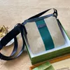 Sıradan Kadın Omuz Çantaları Çanta Lüks Erkekler Crossbody Canlandalı Çalışma Sırt Çantası Tote Cüzdanlar Ünlü Marka Eşleme Çantası Kırmızı Yeşil Tekstil Şerit Tasarım