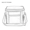 Portable Cooler Bag For Food Preservation Storage Picnic Thermal Insulation Bags Travel Nylon Women Lunch Bags Y220524